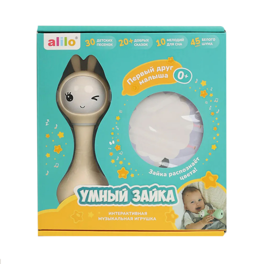 Муз игрушка Умный Зайка Alilo R1 60407 ALILO  - фото 1