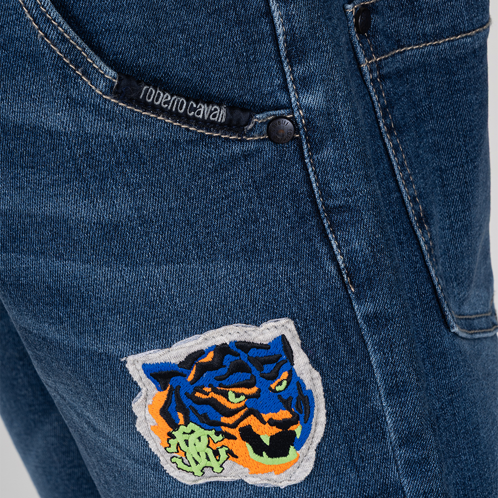 Шорты 8G6169 GE990 618  ROBERTO CAVALLI JUNIOR  - фото 3