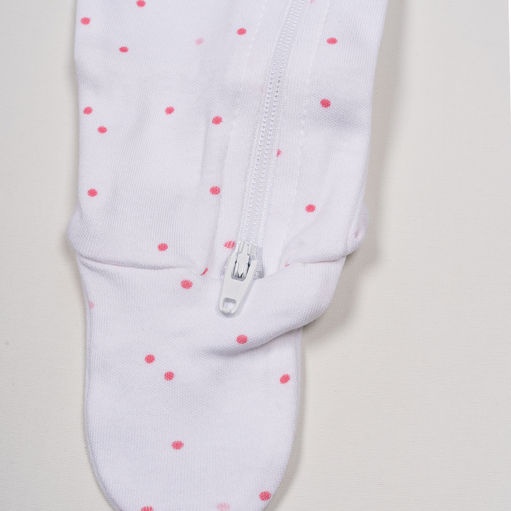 Комбинезон на молнии Pale Pink Spot PE1001ES/PPS BABYBU  - фото 4