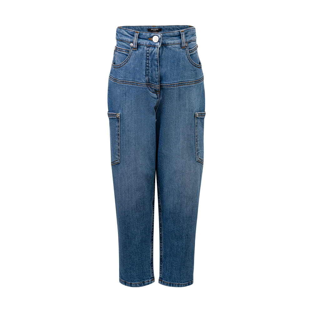 Джинсы BS6A10 D0038 617 BALMAIN - фото 1
