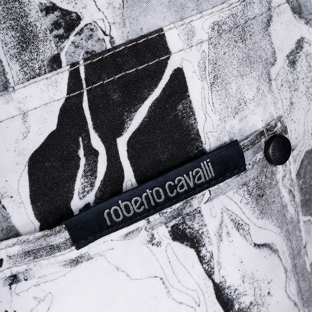 Шорты 8G6039 GA020 100NE  ROBERTO CAVALLI JUNIOR  - фото 4