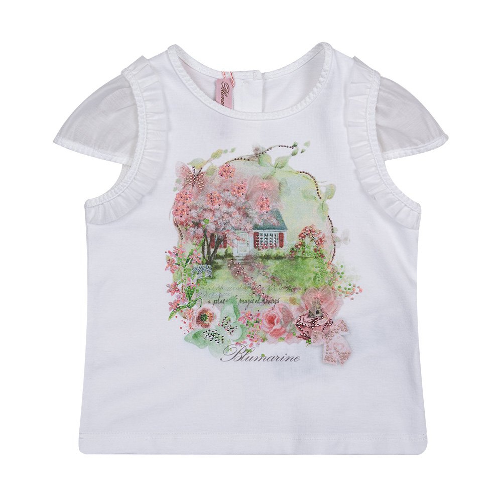 Майка TS72 SS17 BLUMARINE BABY  - фото 1