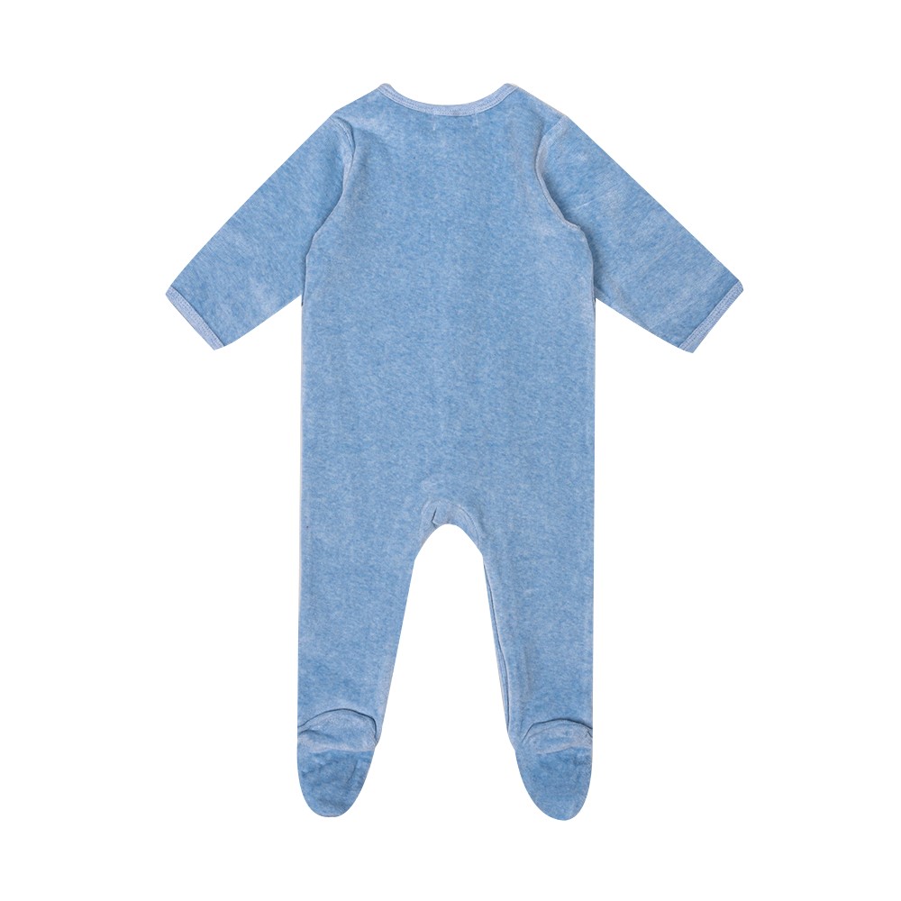 Комбинезон Велюровый Blue PE1041ES/B BABYBU  - фото 2