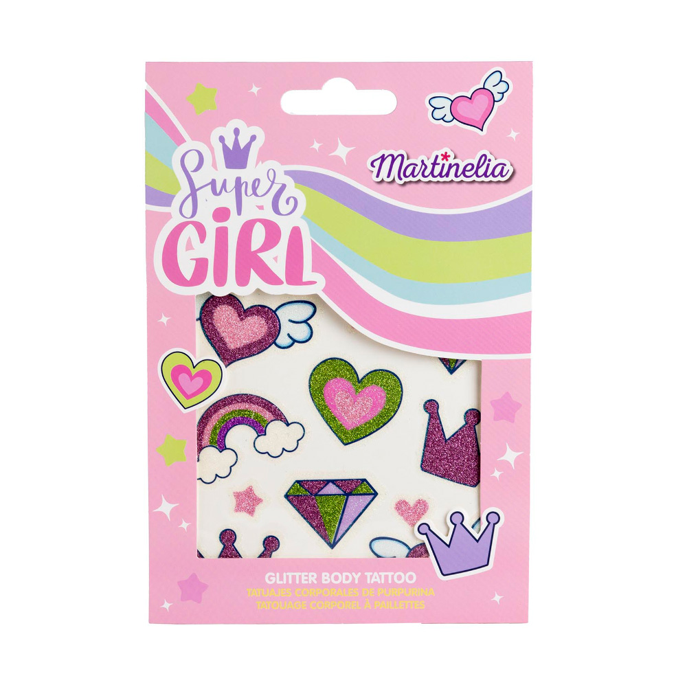 Тату Блестящие Super girl Martinelia 68022   MARTINELIA 68022 - фото 1
