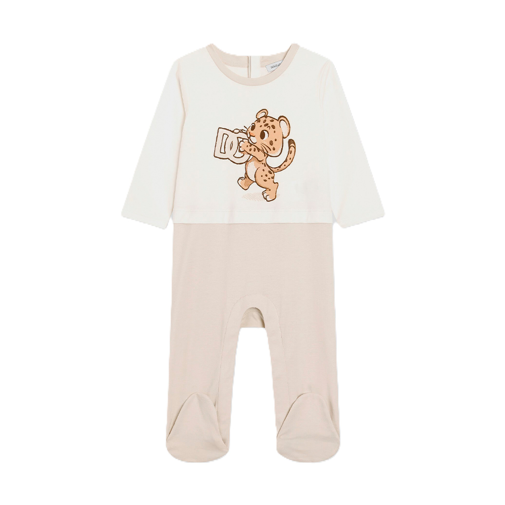 Набор: комбинезон, нагрудник, шапка L1JOBF II7IS HA5RW DOLCE&GABBANA  - фото 2