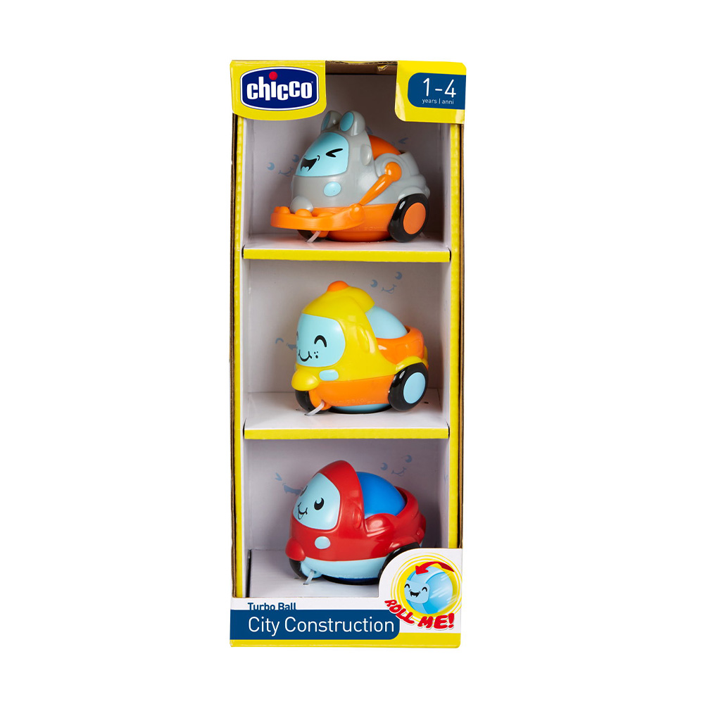 Набор машинок Команда строителей CHICCO 10757000  CHICCO 10757000 - фото 1