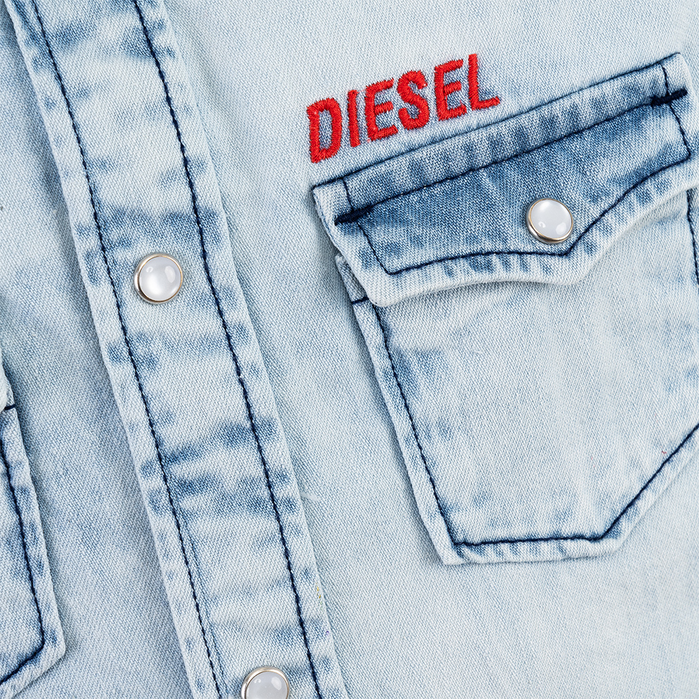 J00760 KXBCY K01 Рубашка DIESEL  - фото 3