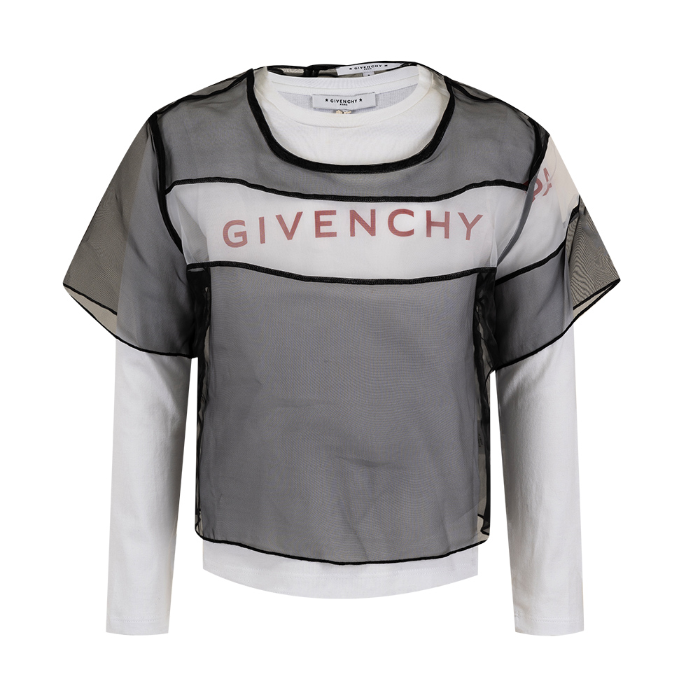 Блузка с лонгсливом H18006 GIVENCHY  - фото 1