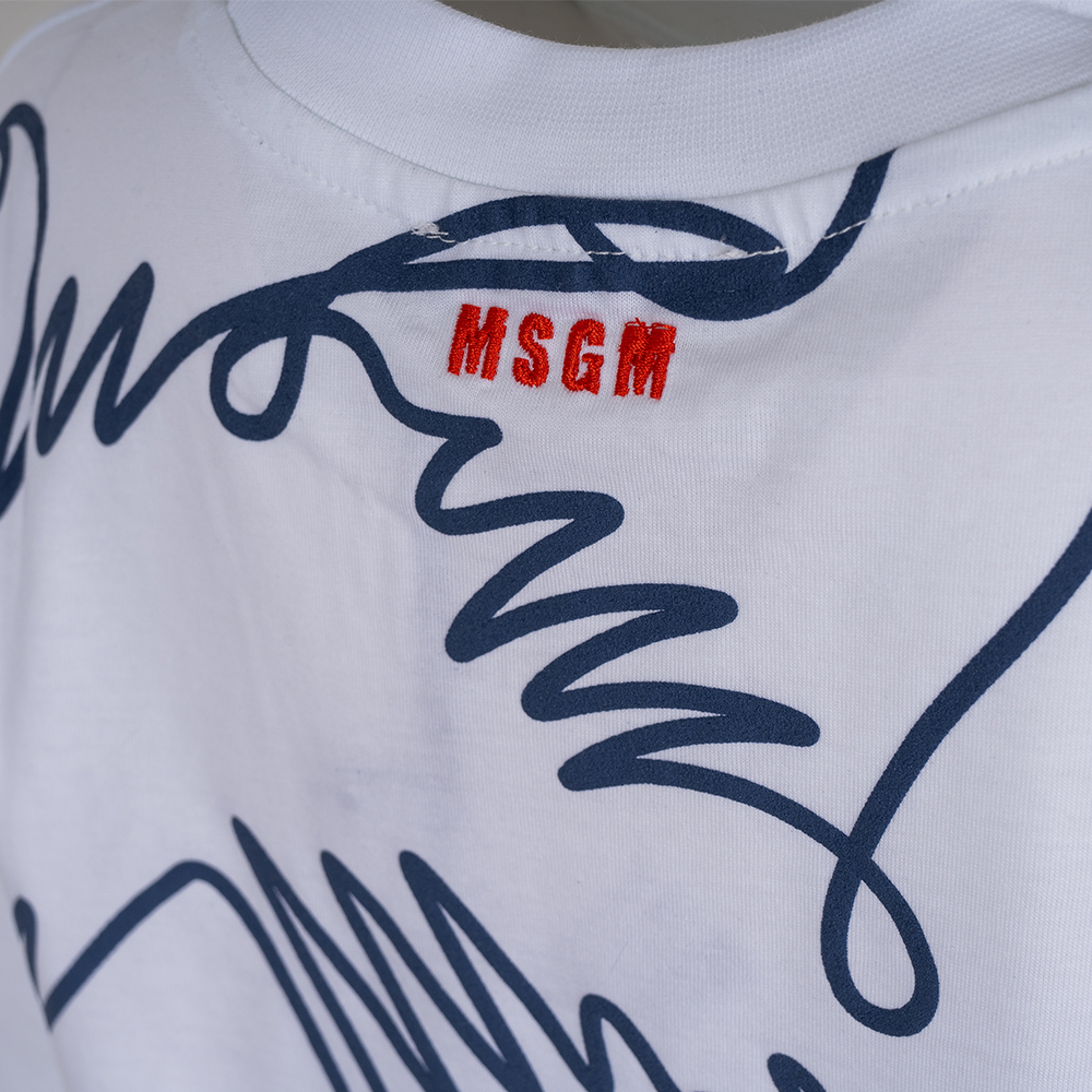 Футболка S6MSJUTH170 MSGM kids  - фото 3