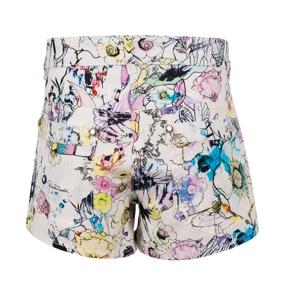 Шорты 7G6209 GA750 999  ROBERTO CAVALLI JUNIOR  - фото 2