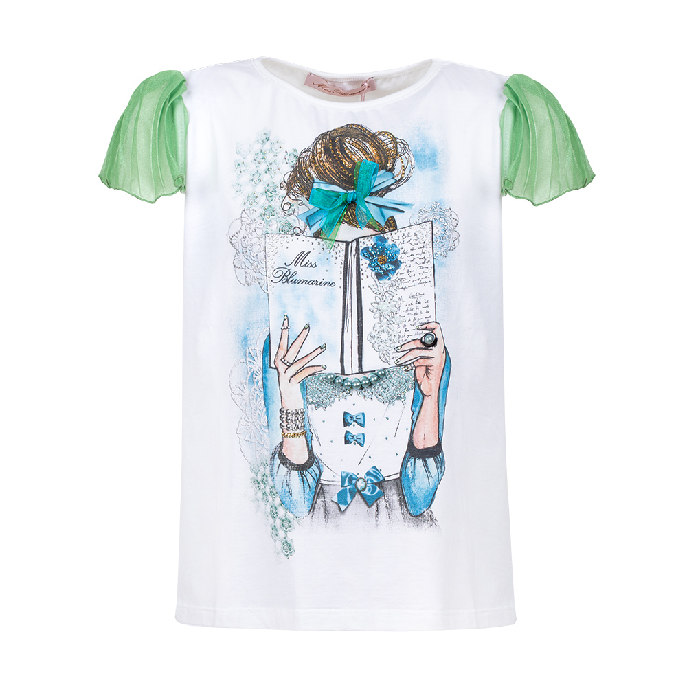 Футболка TS65 S1 SS14  MISS BLUMARINE  - фото 1