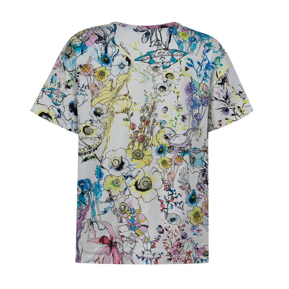 Футболка 7G8151 GA700 999 ROBERTO CAVALLI JUNIOR  - фото 2