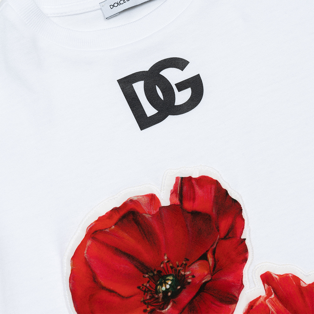Футболка L2JTIT G7G9M W0800  DOLCE&GABBANA  - фото 3