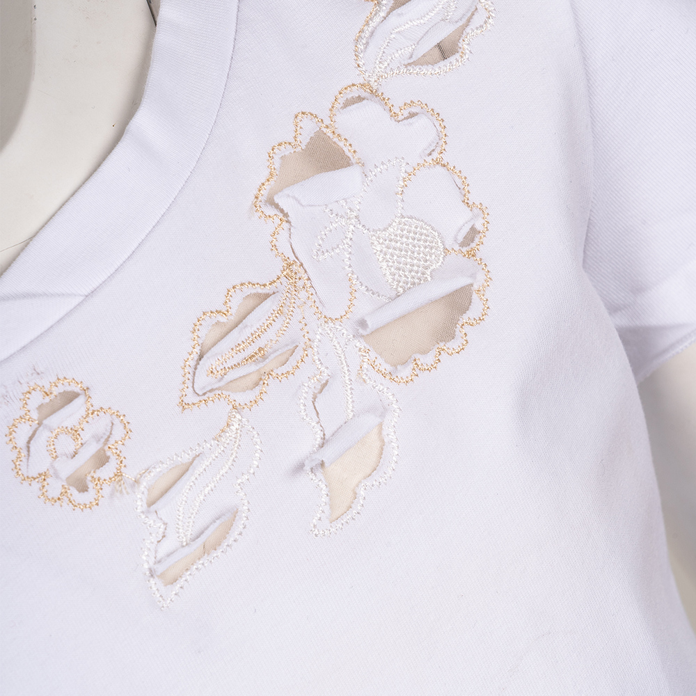 Футболка L524LOB ERMANNO SCERVINO JUNIOR  - фото 3