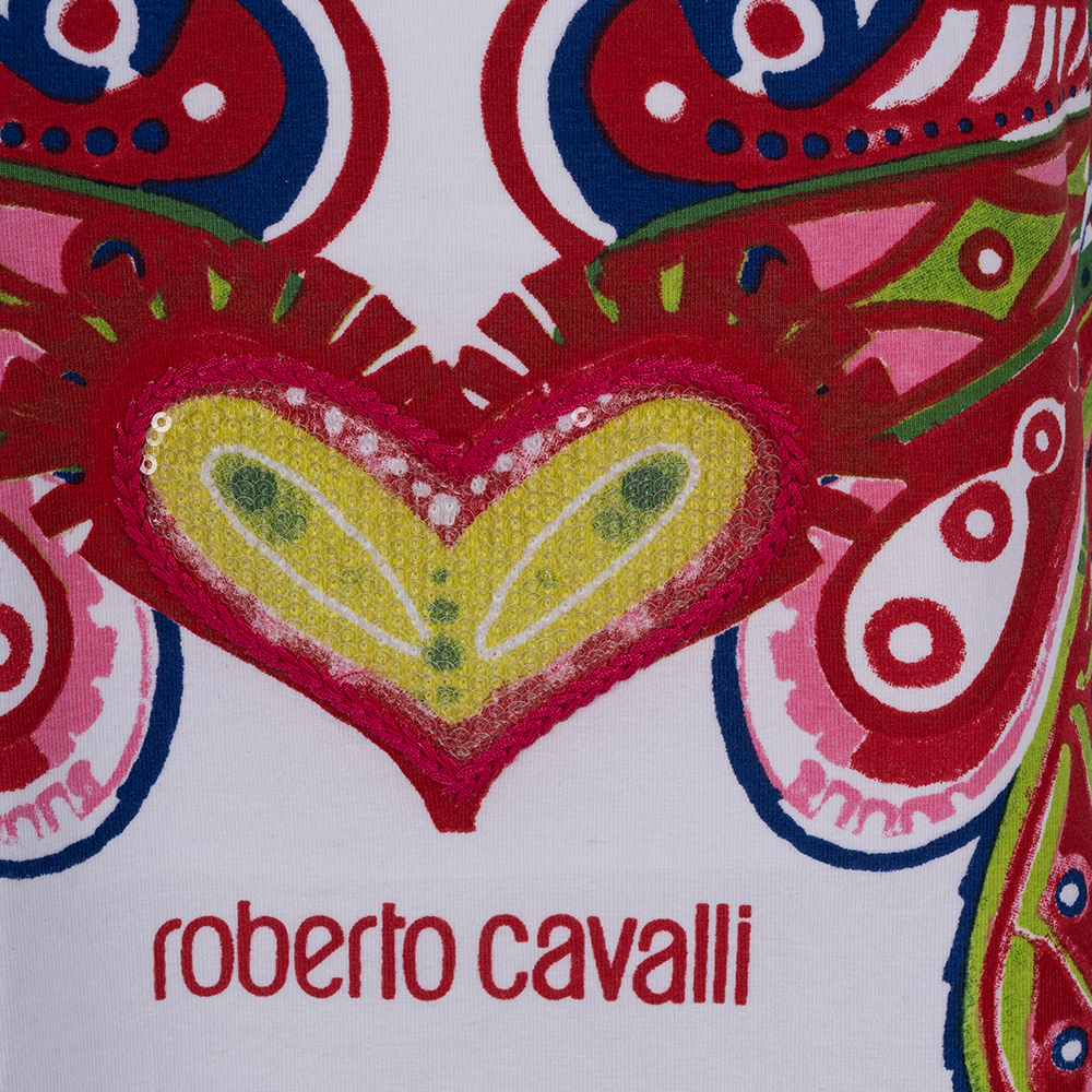 Майка 7G8192 GA410 100 ROBERTO CAVALLI JUNIOR  - фото 3