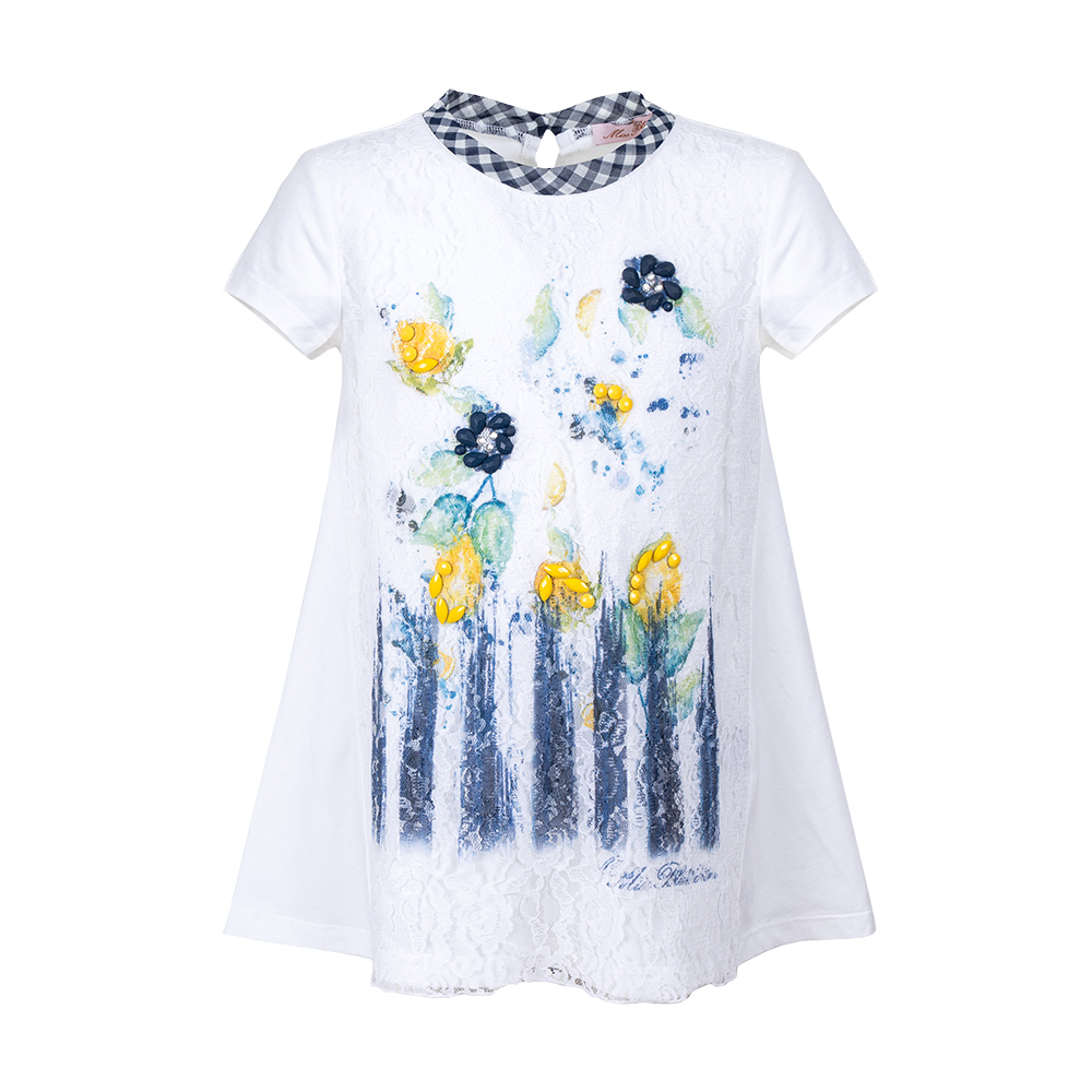 Блузка TS60 SS17  MISS BLUMARINE  - фото 1