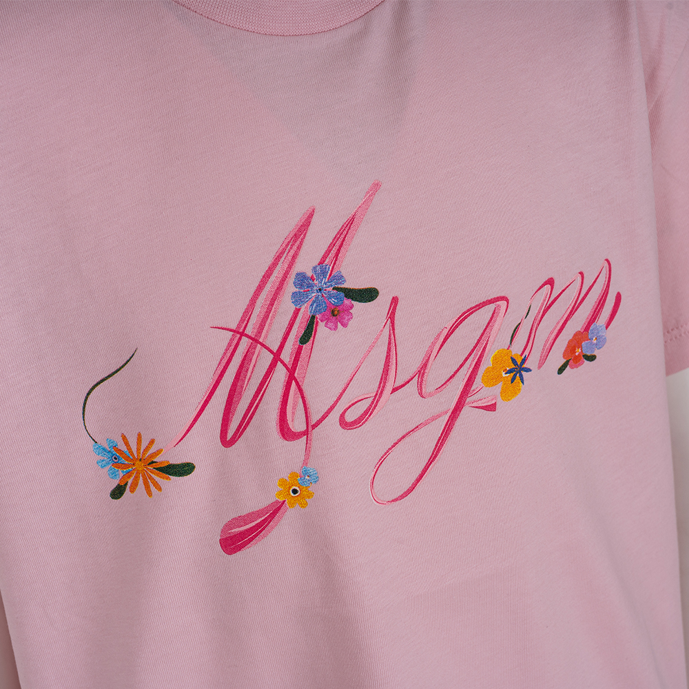 Футболка S6MSJGTH015 MSGM kids  - фото 3
