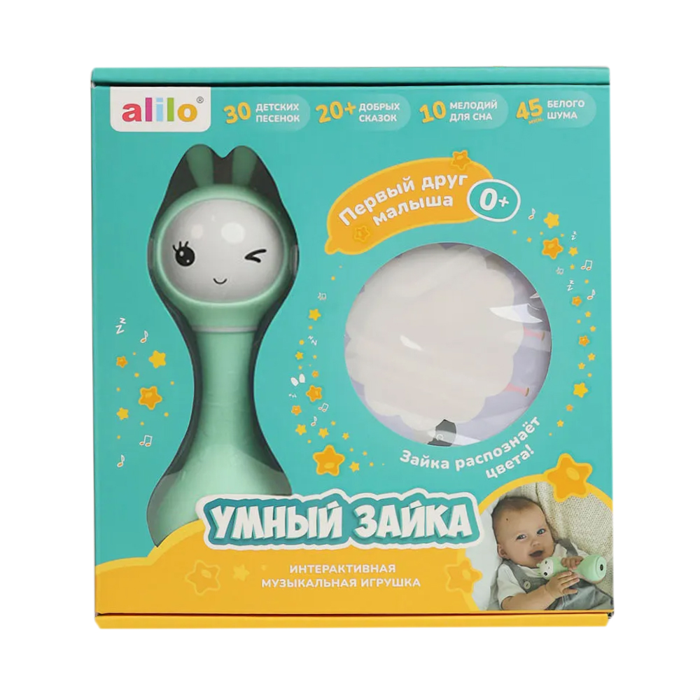 Муз игрушка Умный Зайка Alilo R1 60406 ALILO  - фото 1