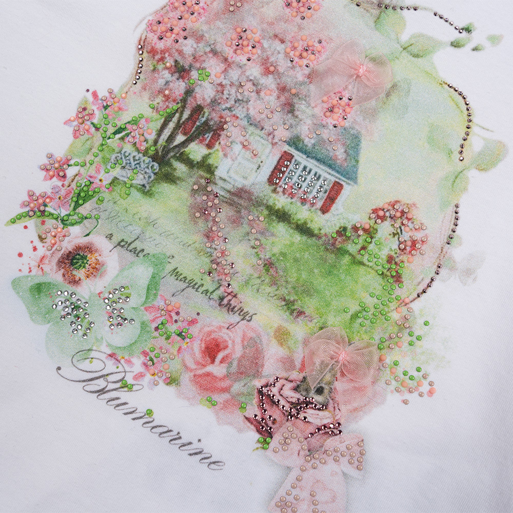 Майка TS72 SS17 BLUMARINE BABY  - фото 3