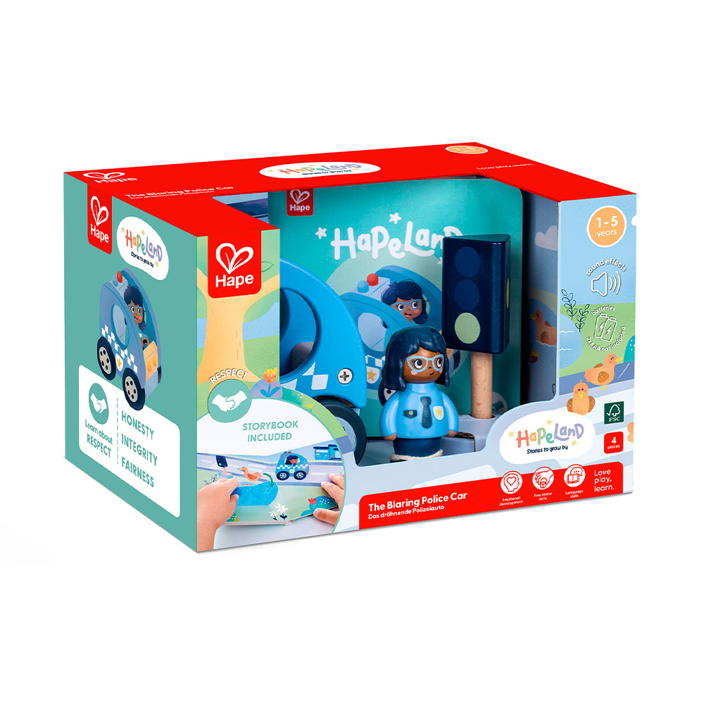 Набор Играем вместе Полиция HAPE E3435_HP  HAPE E3435_HP - фото 1