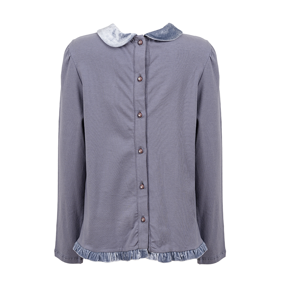 Блузка CM01 Gray AW14 MISS BLUMARINE  - фото 2