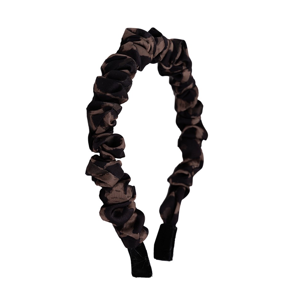Ободок "Bonjour Leopard Black" ОЛ-05 DAVA BABY  - фото 1