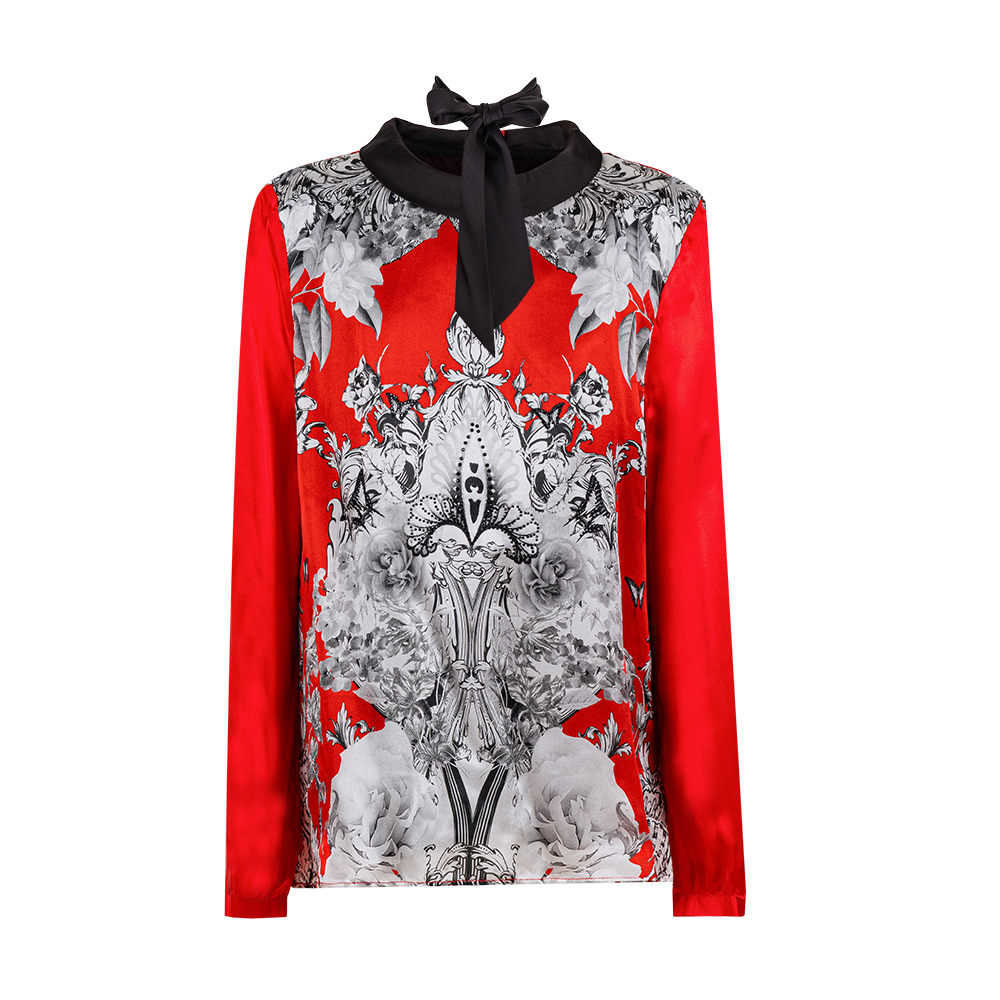 Блузка 7F5010 FF580 104RO ROBERTO CAVALLI JUNIOR  - фото 2