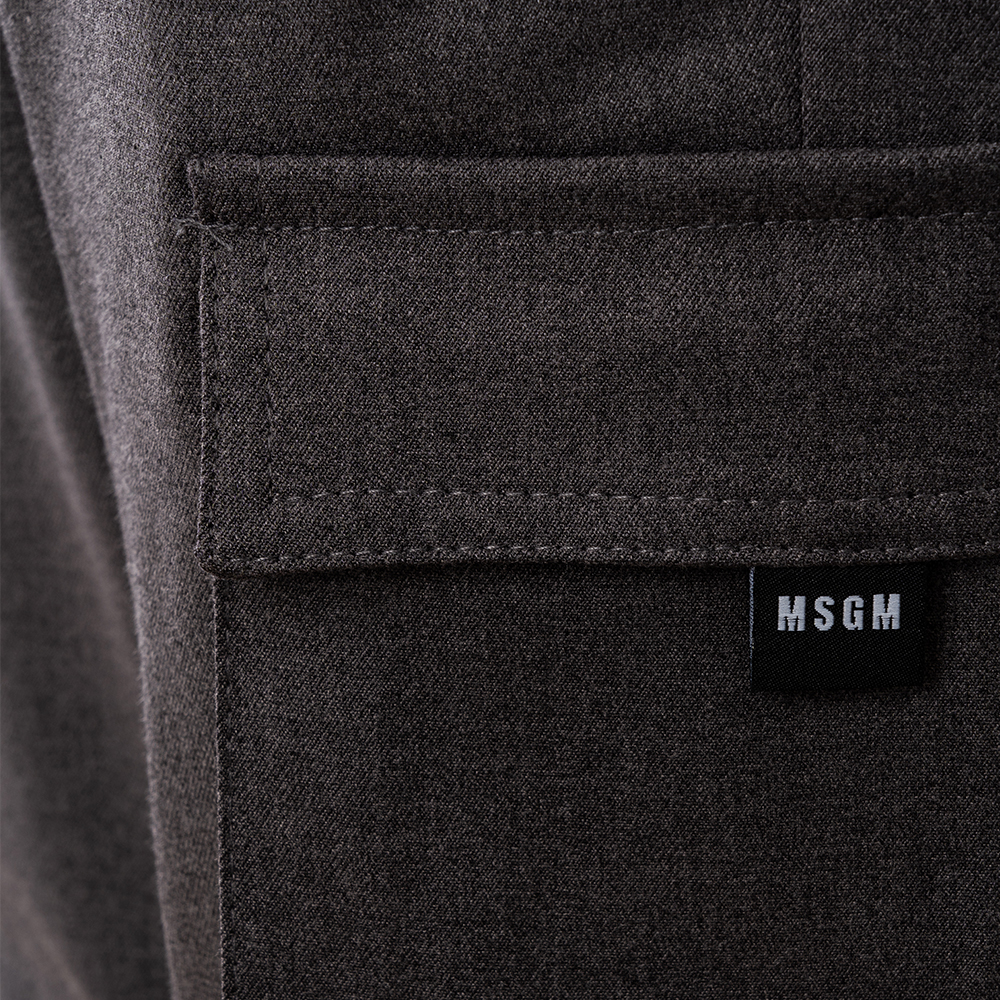 Брюки F3MSJBPA156 100 MSGM kids  - фото 3