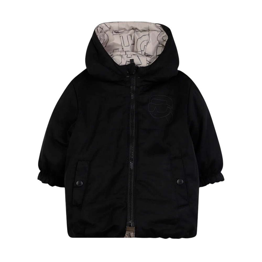 Z30663/211 Куртка двусторонняя KARL LAGERFELD KIDS  - фото 3