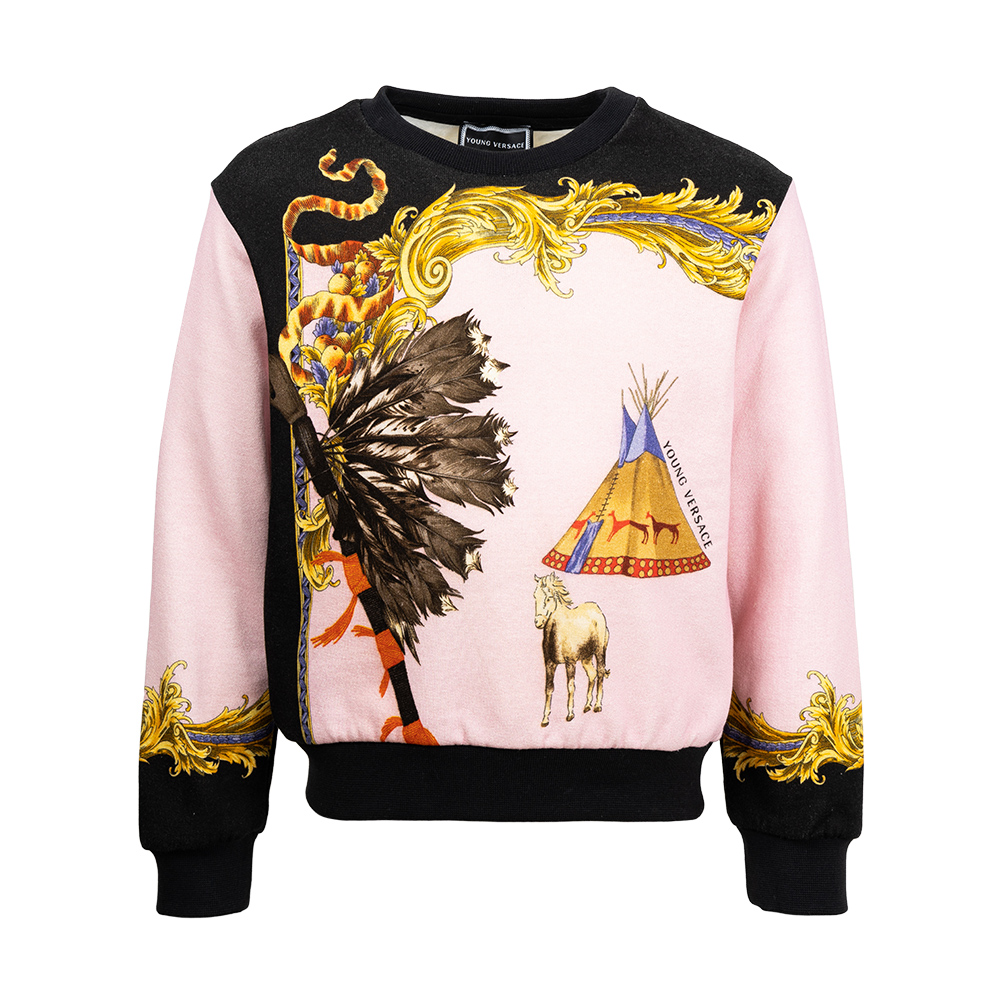 Свитшот YVFFE131 YFEC3Y  YOUNG VERSACE  - фото 1