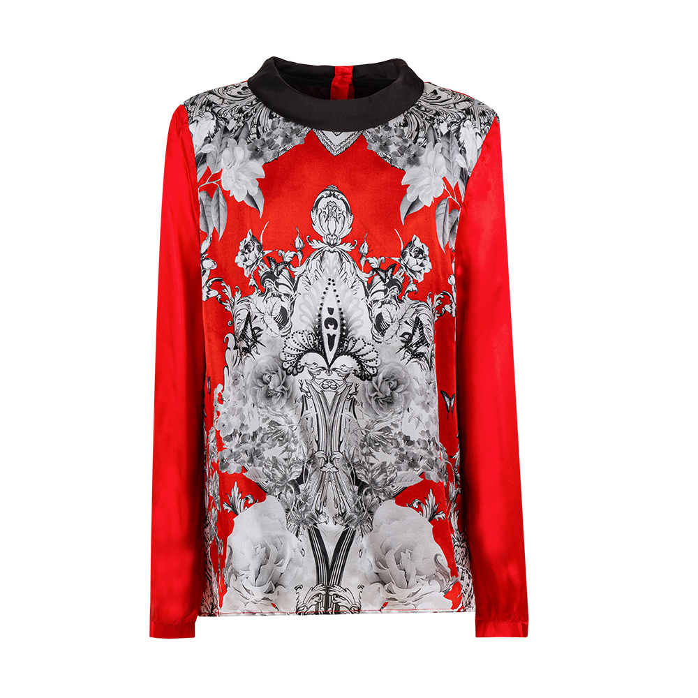 Блузка 7F5010 FF580 104RO ROBERTO CAVALLI JUNIOR  - фото 1
