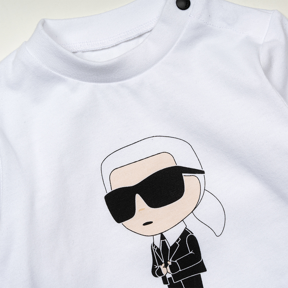 Костюм+Лонгслив Z30658/09B KARL LAGERFELD KIDS - фото 4