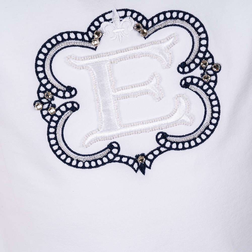 Футболка FTS003 JE95 ERMANNO SCERVINO JUNIOR  - фото 3
