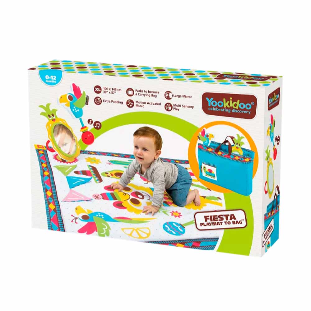 Коврик-сумка игровой XL "Фиеста" 40167 YOOKIDOO  - фото 1