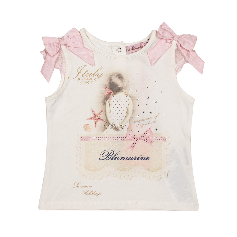 Майка 4DM006-E095S  BLUMARINE BABY  - фото 1