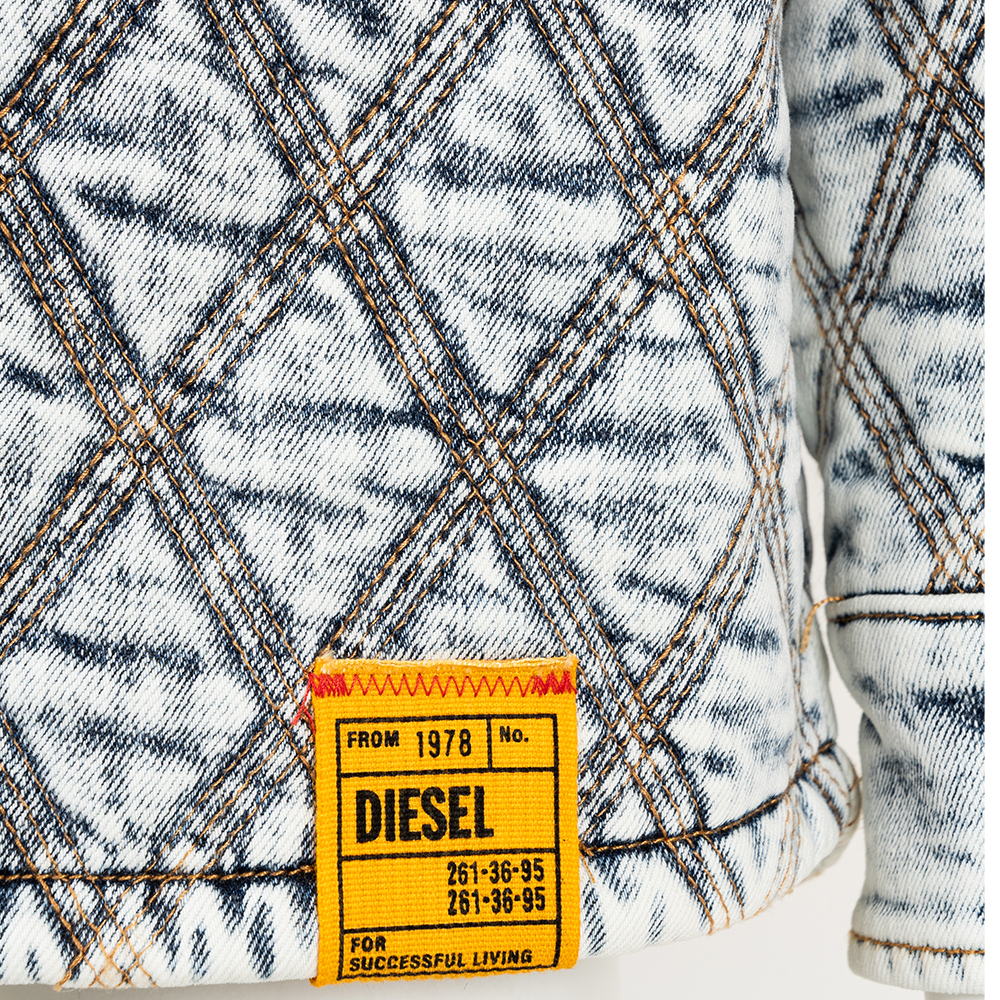 Куртка джинсовая J01421 KXBII K01 DIESEL  - фото 4