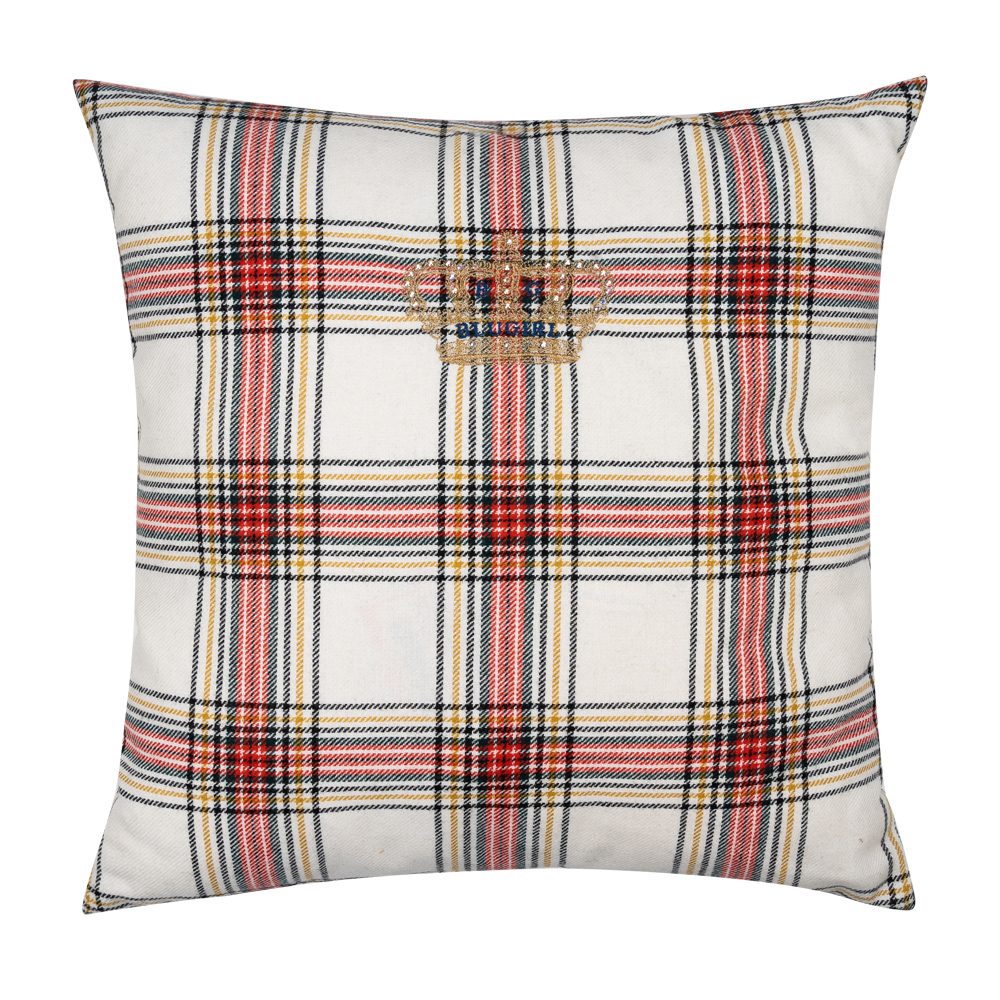 подушка BLU TARTAN  71474.01 BLUMARINE HOME COLLECTION  - фото 1