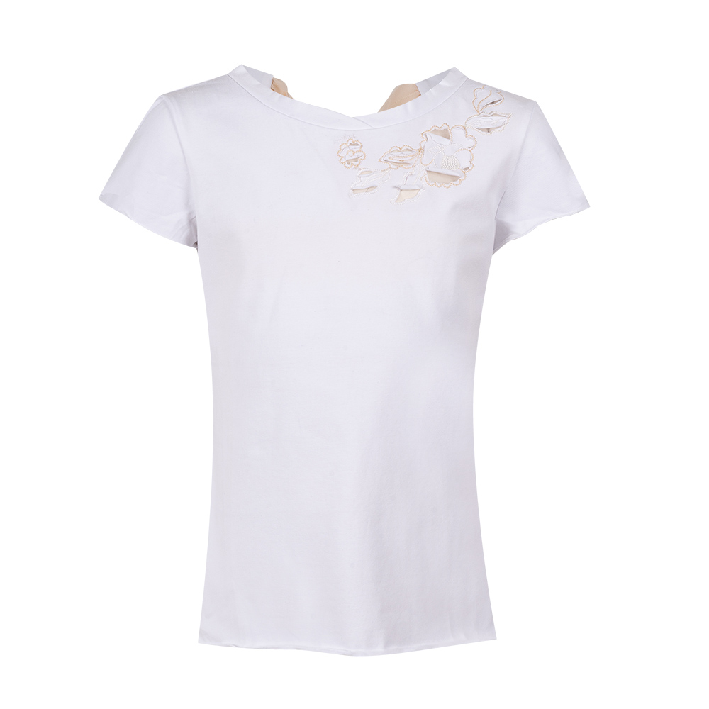 Футболка L524LOB ERMANNO SCERVINO JUNIOR  - фото 1